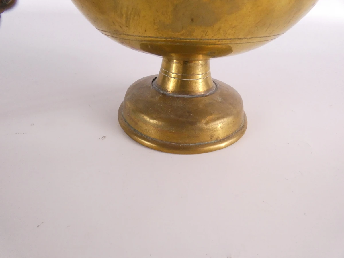 Messing wierookbrander met ketting - foto 7