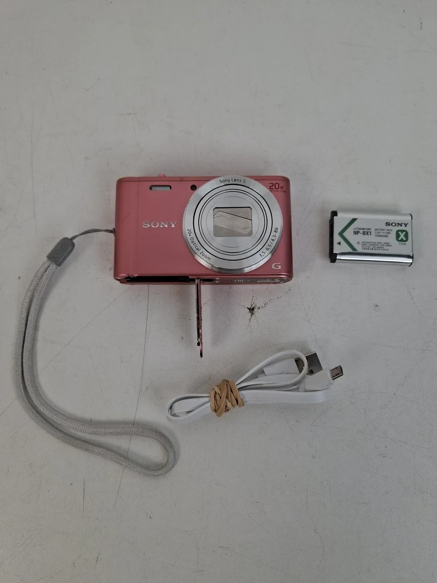Sony Cyber-shot DSC-WX350 Compactcamera (Roze) – 20x Optische Zoom & Wi-Fi! – kavel bij De Kringwinkel, Waardamme