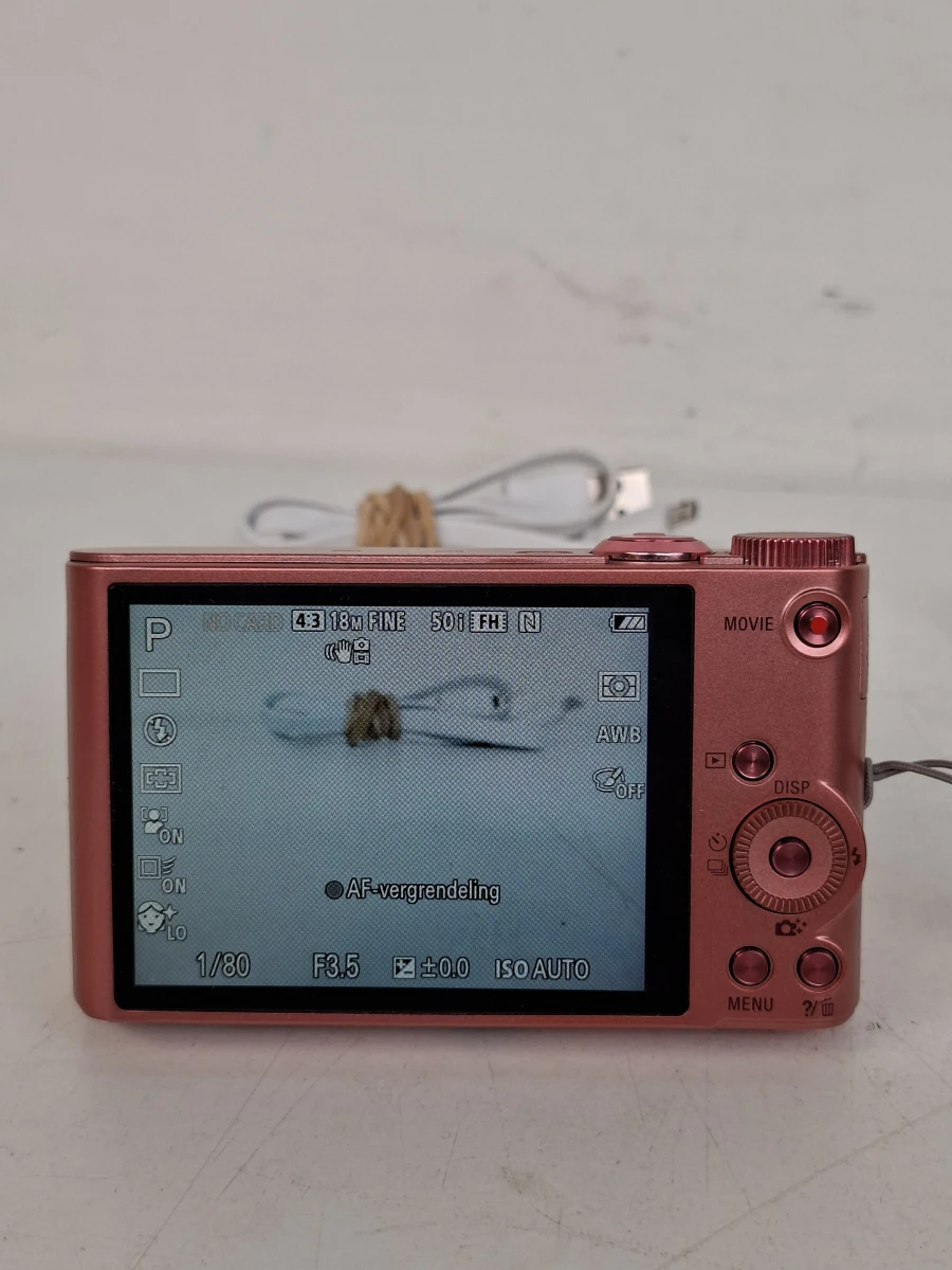 Sony Cyber-shot DSC-WX350 Compactcamera (Roze) – 20x Optische Zoom & Wi-Fi! - foto 4