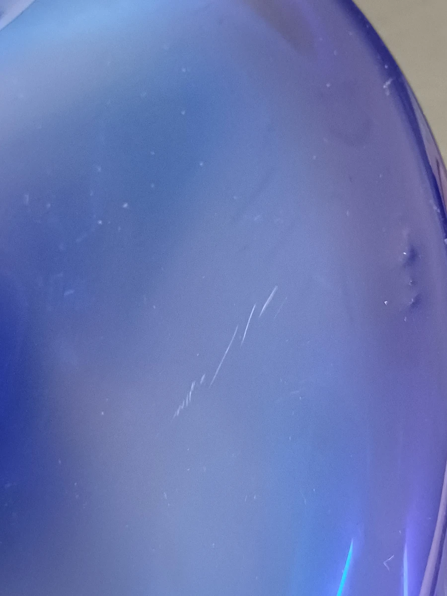 Blauwe schaal in Murano-stijl - foto 5