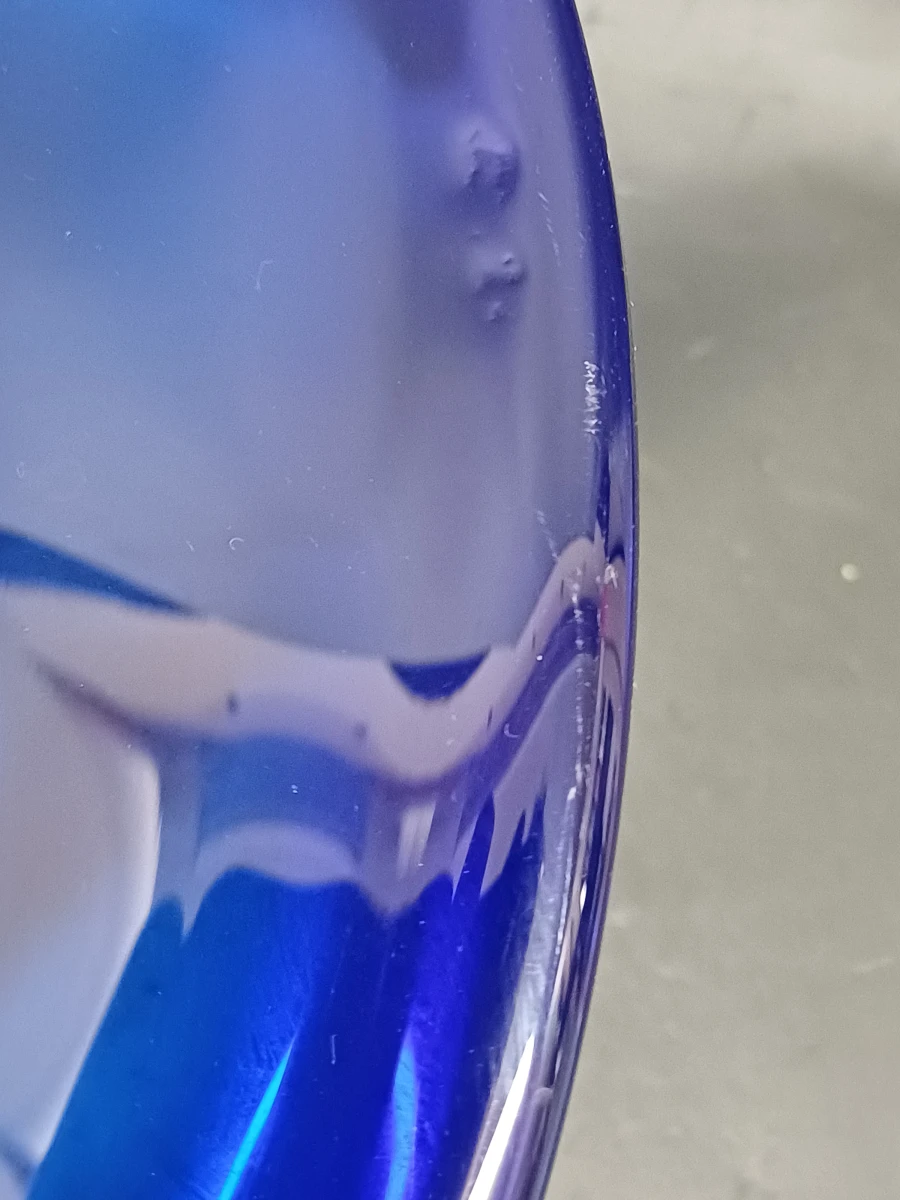 Blauwe schaal in Murano-stijl - foto 6