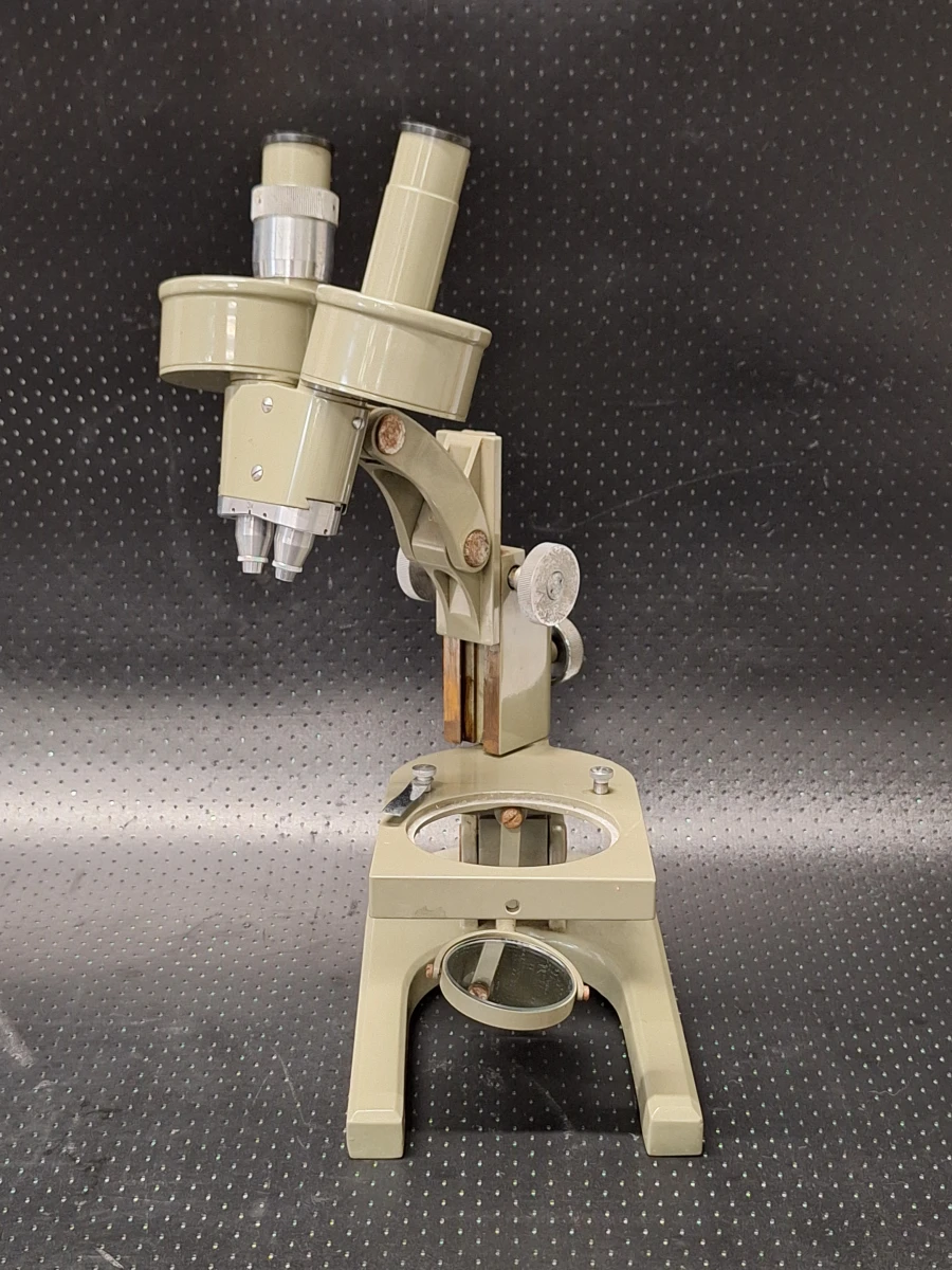 Laboratoriumset met Meopta stereomicroscoop en Corning Pyrex chemieset - foto 8