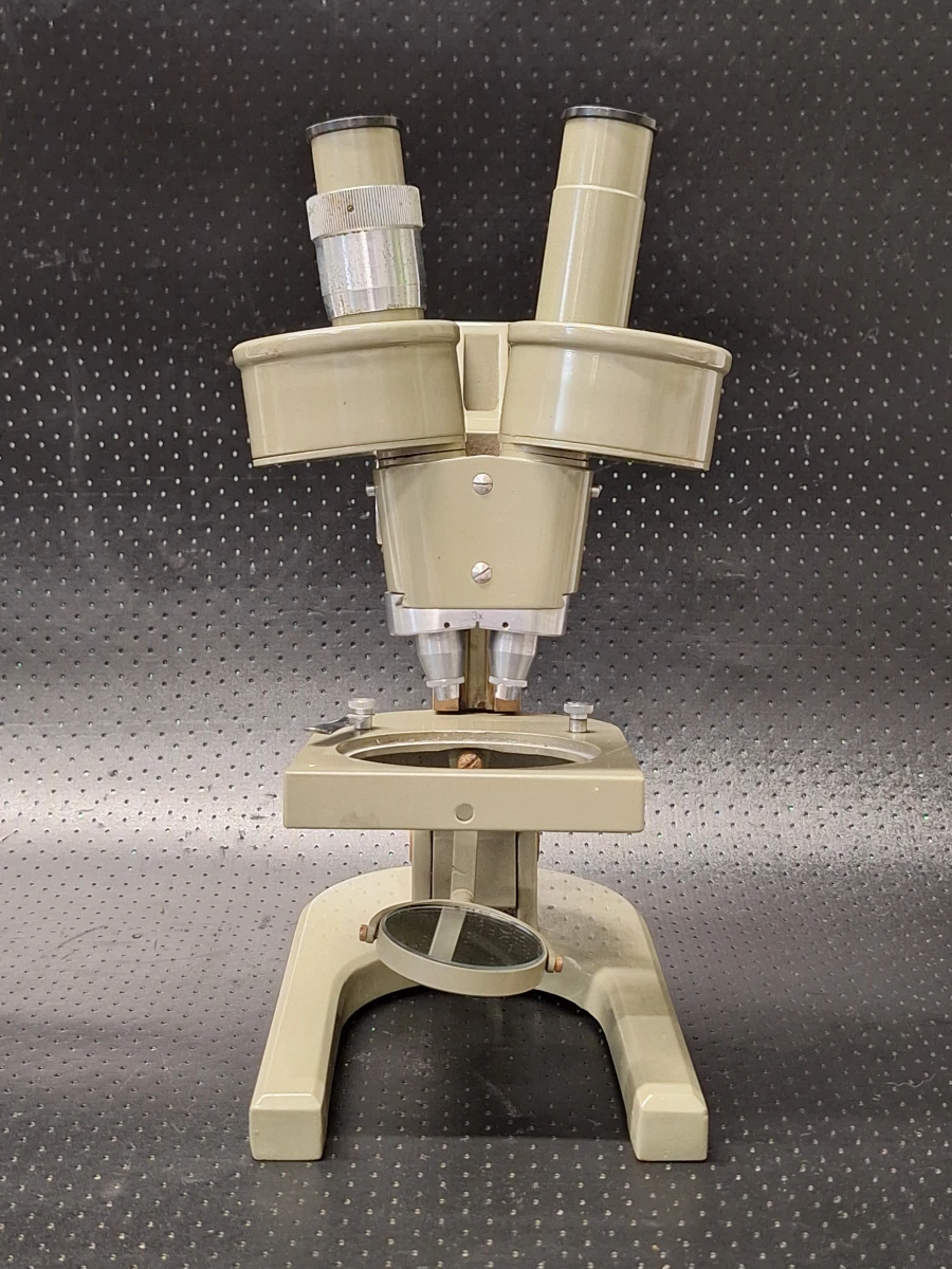 Laboratoriumset met Meopta stereomicroscoop en Corning Pyrex chemieset - foto 11