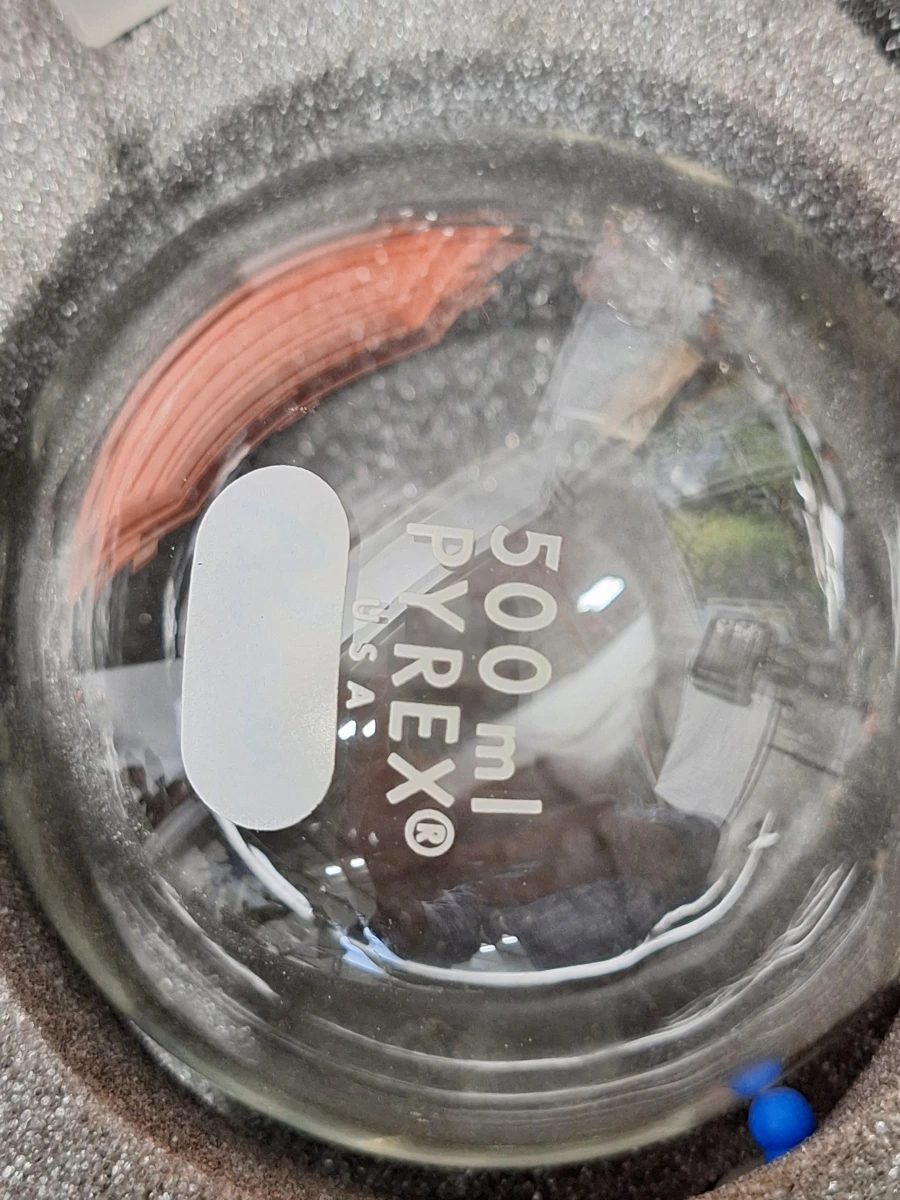 Laboratoriumset met Meopta stereomicroscoop en Corning Pyrex chemieset - foto 5