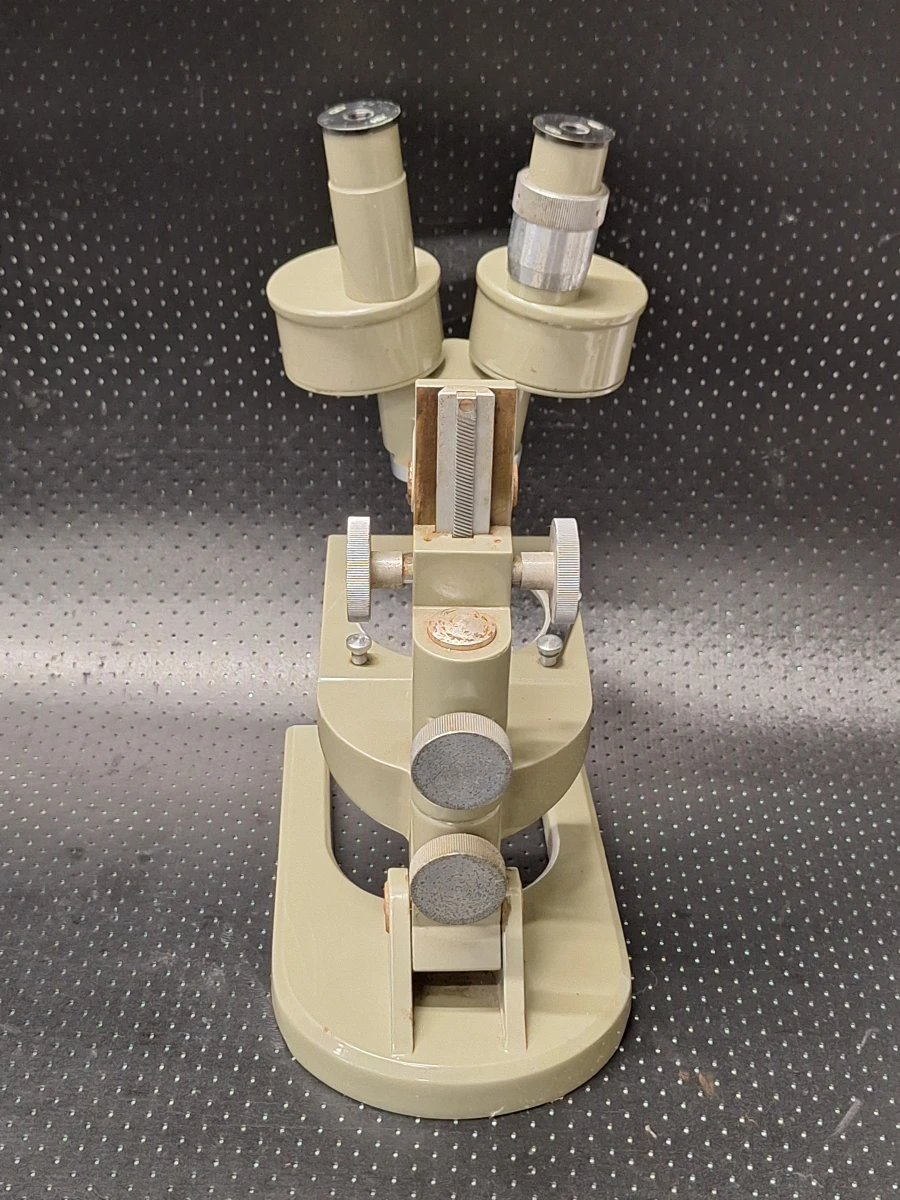 Laboratoriumset met Meopta stereomicroscoop en Corning Pyrex chemieset - foto 14