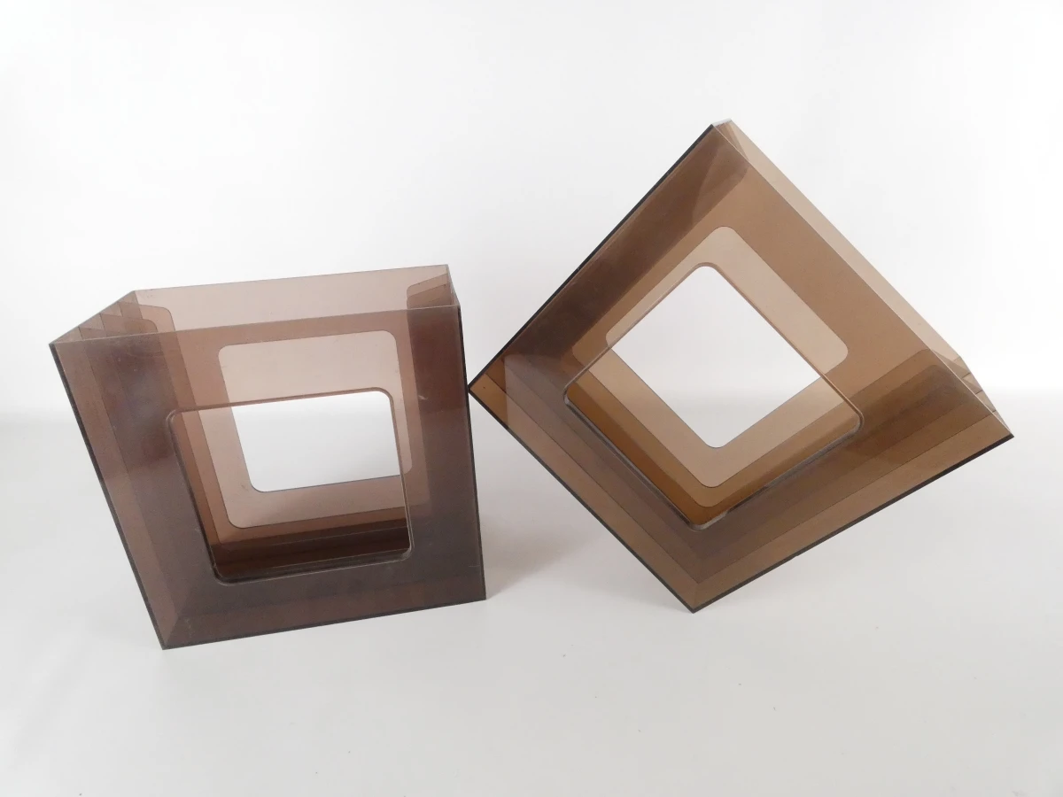 3 vintage platenhouders - foto 2