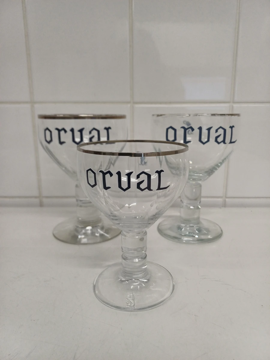 6 Orval glazen - foto 2