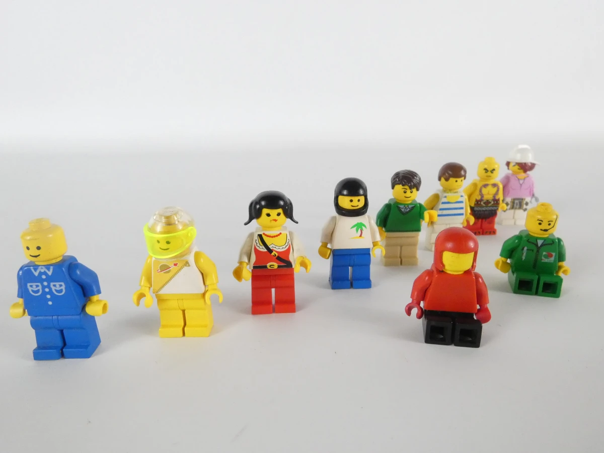 Verzameling LEGO-minifiguren met accessoires - foto 6