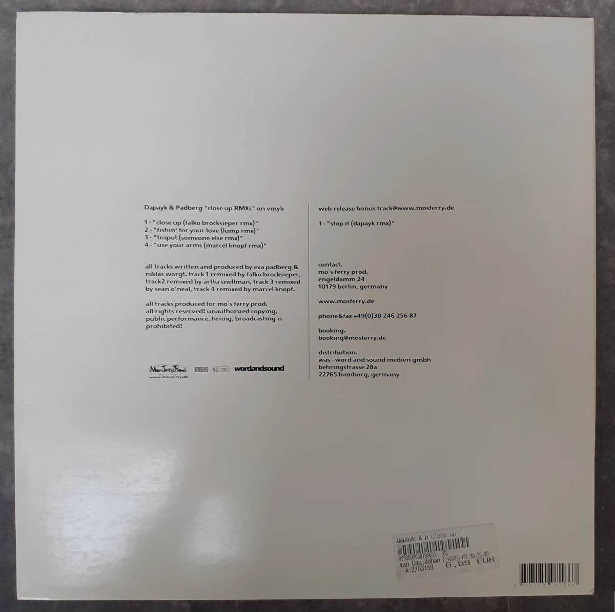 Vinyl: Lot van 11 Minimal / House / Tech-House Maxi Singles - foto 17
