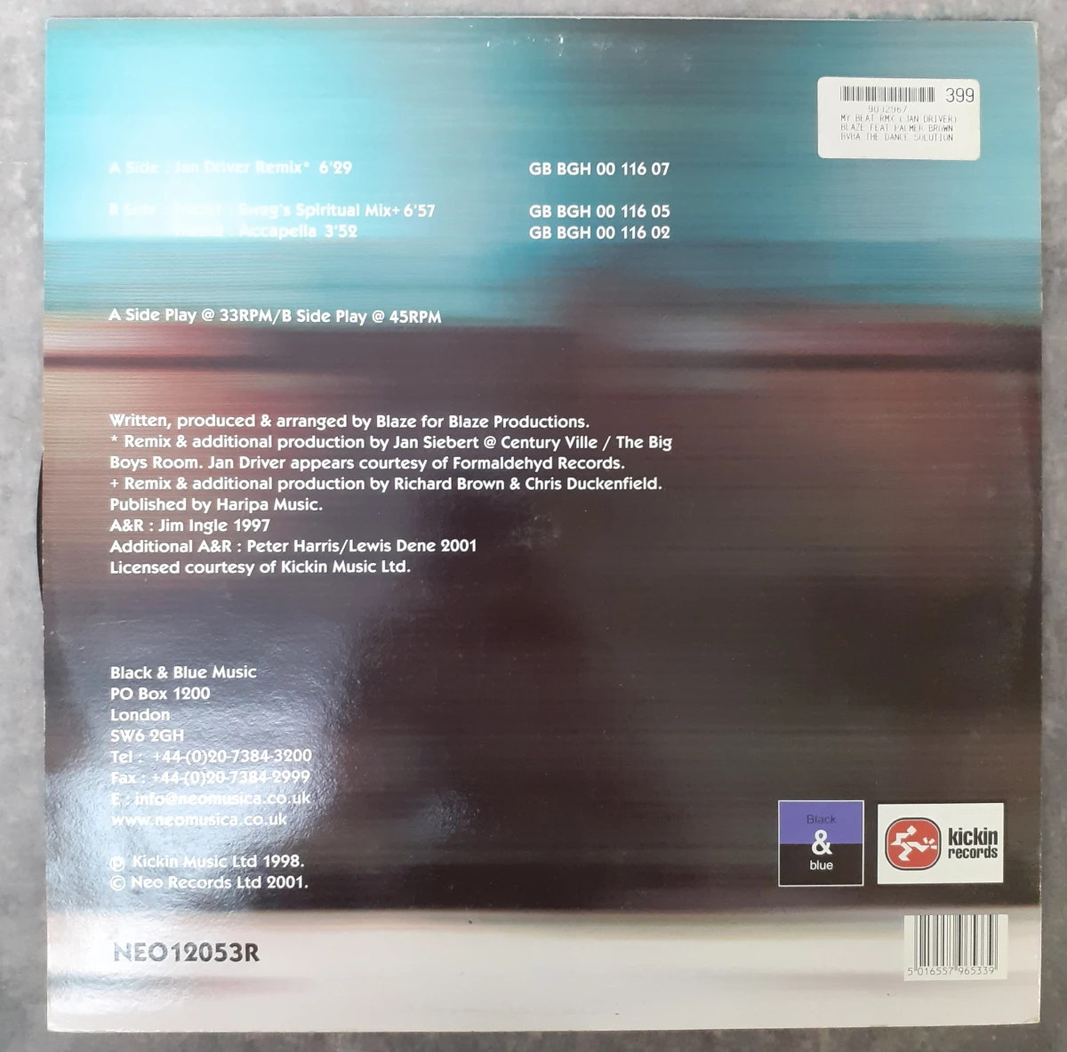 Vinyl: Lot van 11 Minimal / House / Tech-House Maxi Singles - foto 6