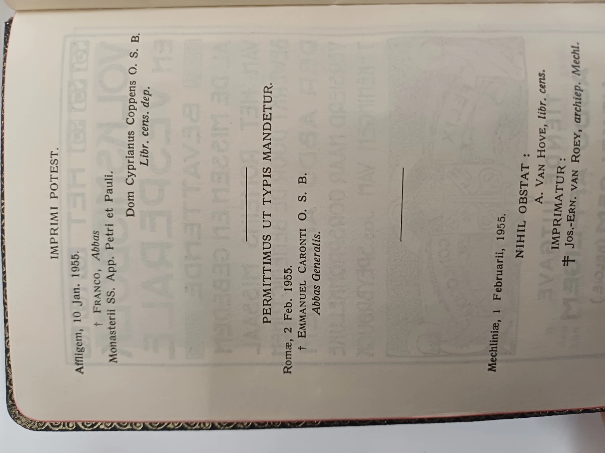 Het Volksmisboek en Vesperale met bijhorende etui - foto 4