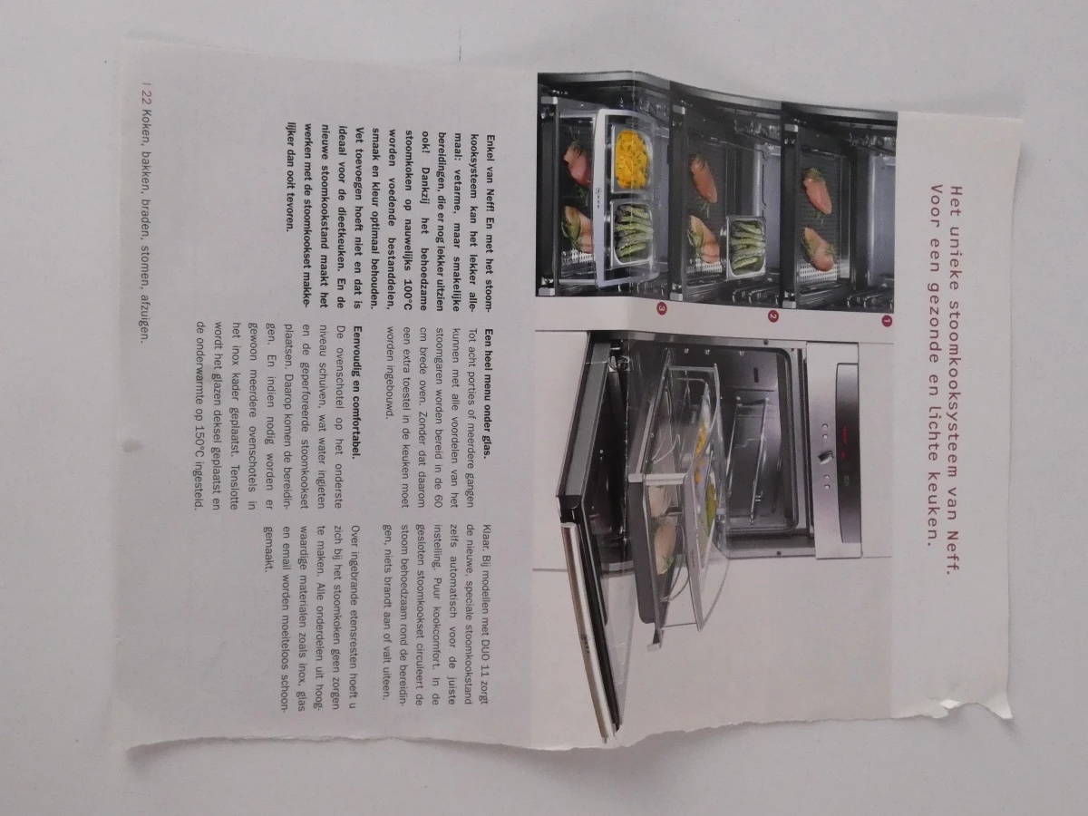 Neff stoomoven accessoires set met bakplaten en roosters - foto 13