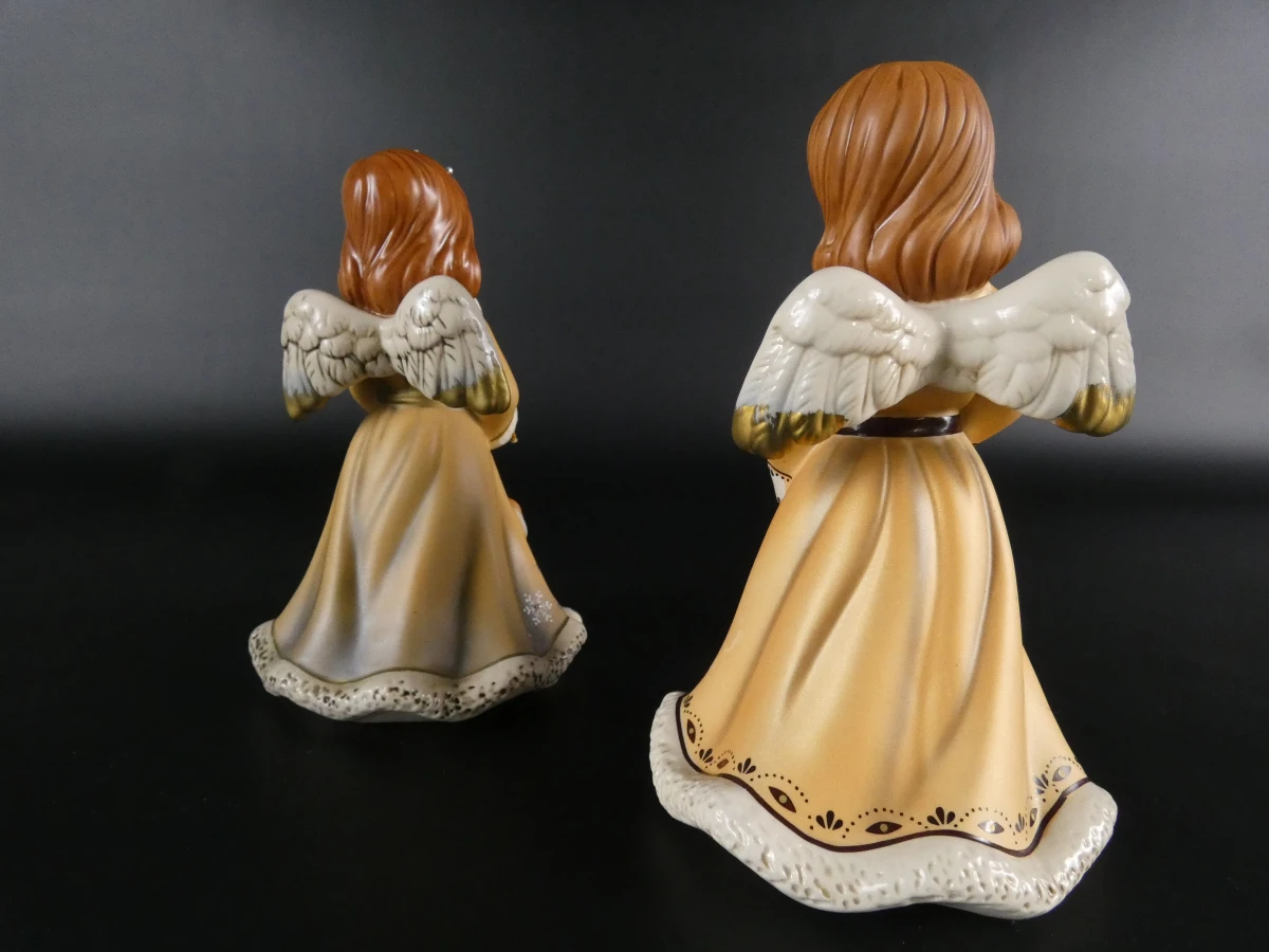 Goebel kerstengelen – set van 12 handgeschilderde engeltjes - foto 6