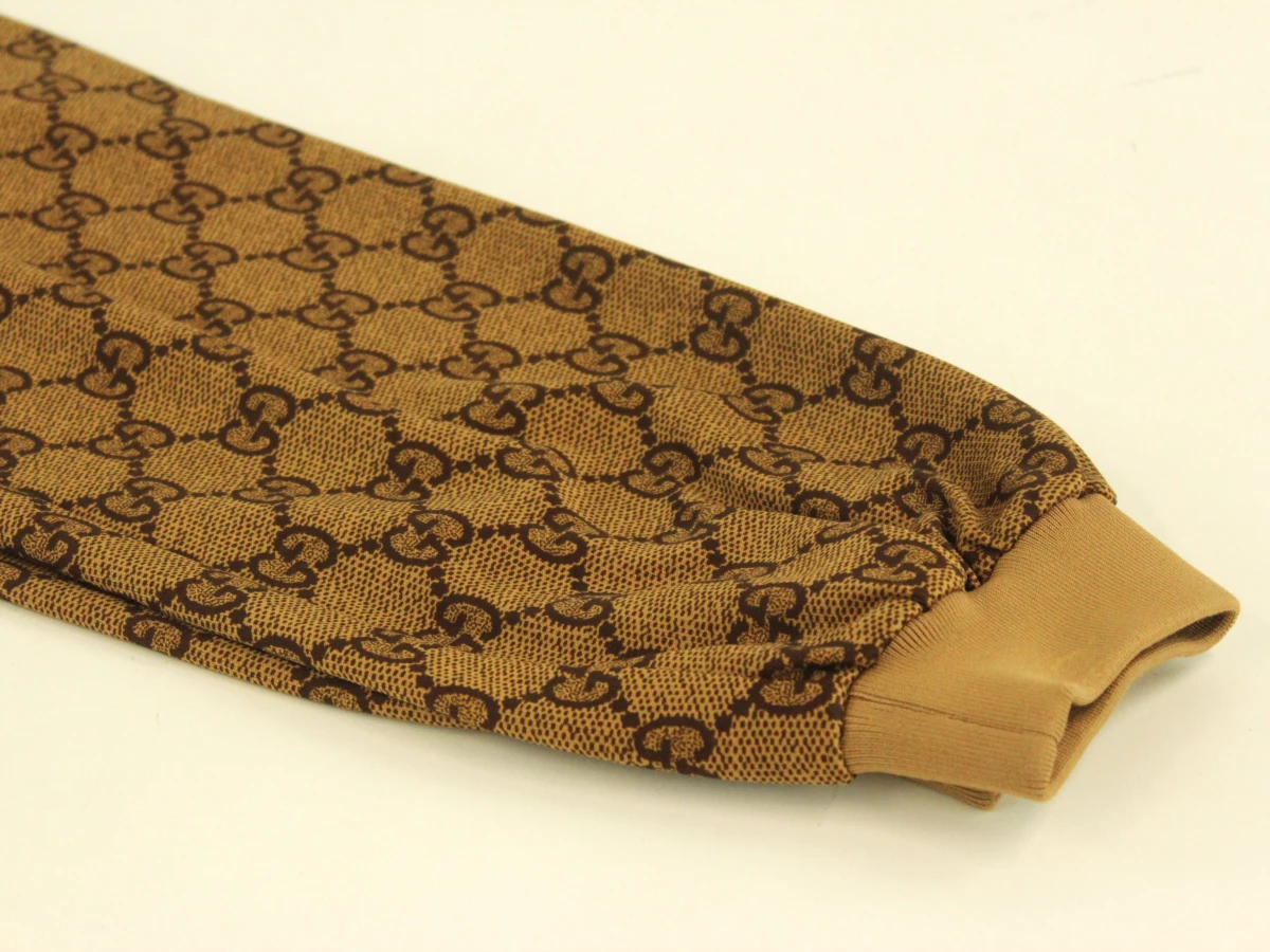 GUCCI joggingbroek met overall GG monogram - Made in Italy - zo goed als nieuw - foto 3