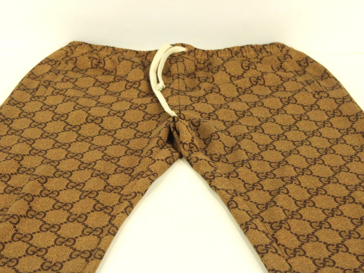 GUCCI joggingbroek met overall GG monogram - Made in Italy - zo goed als nieuw - foto 4