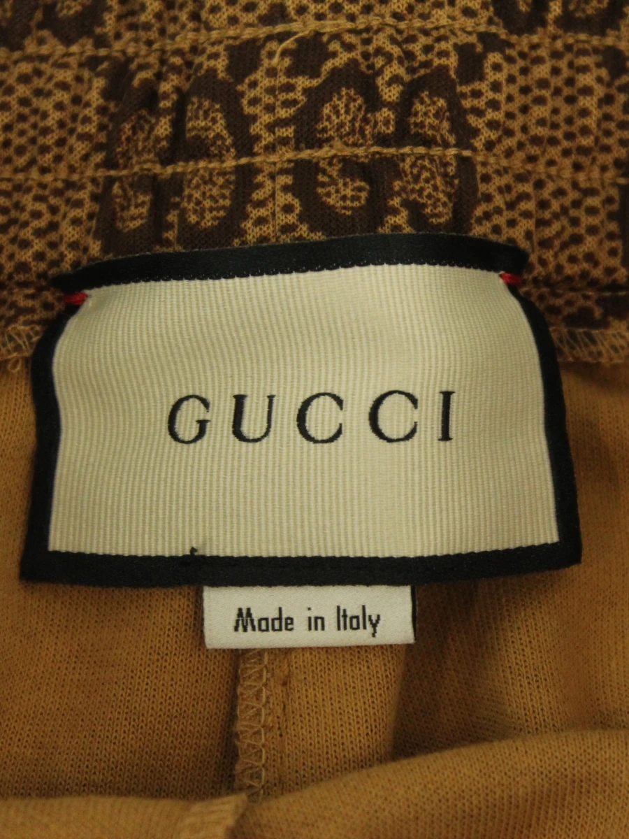 GUCCI joggingbroek met overall GG monogram - Made in Italy - zo goed als nieuw - foto 6
