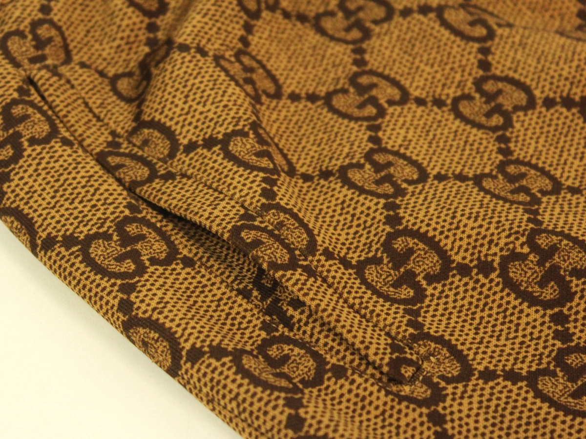 GUCCI joggingbroek met overall GG monogram - Made in Italy - zo goed als nieuw - foto 7