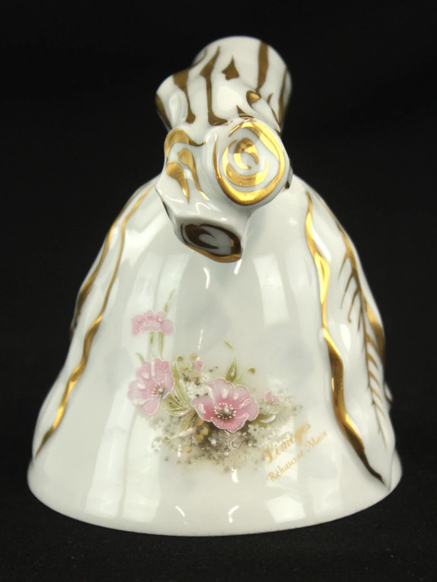 Limoges Porseleinen potje in peervorm met Bloemendecor – 19 cm - foto 7