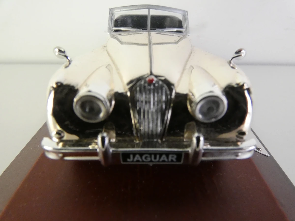 Silver Plated Modelauto's - Bugatti, Jaguar & Ferrari (Gelimiteerde Uitgaven) - foto 16