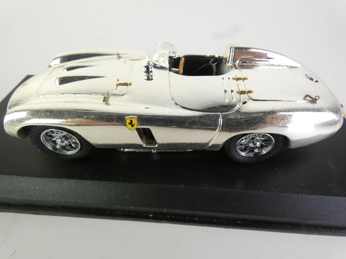 Silver Plated Modelauto's - Bugatti, Jaguar & Ferrari (Gelimiteerde Uitgaven) - foto 13