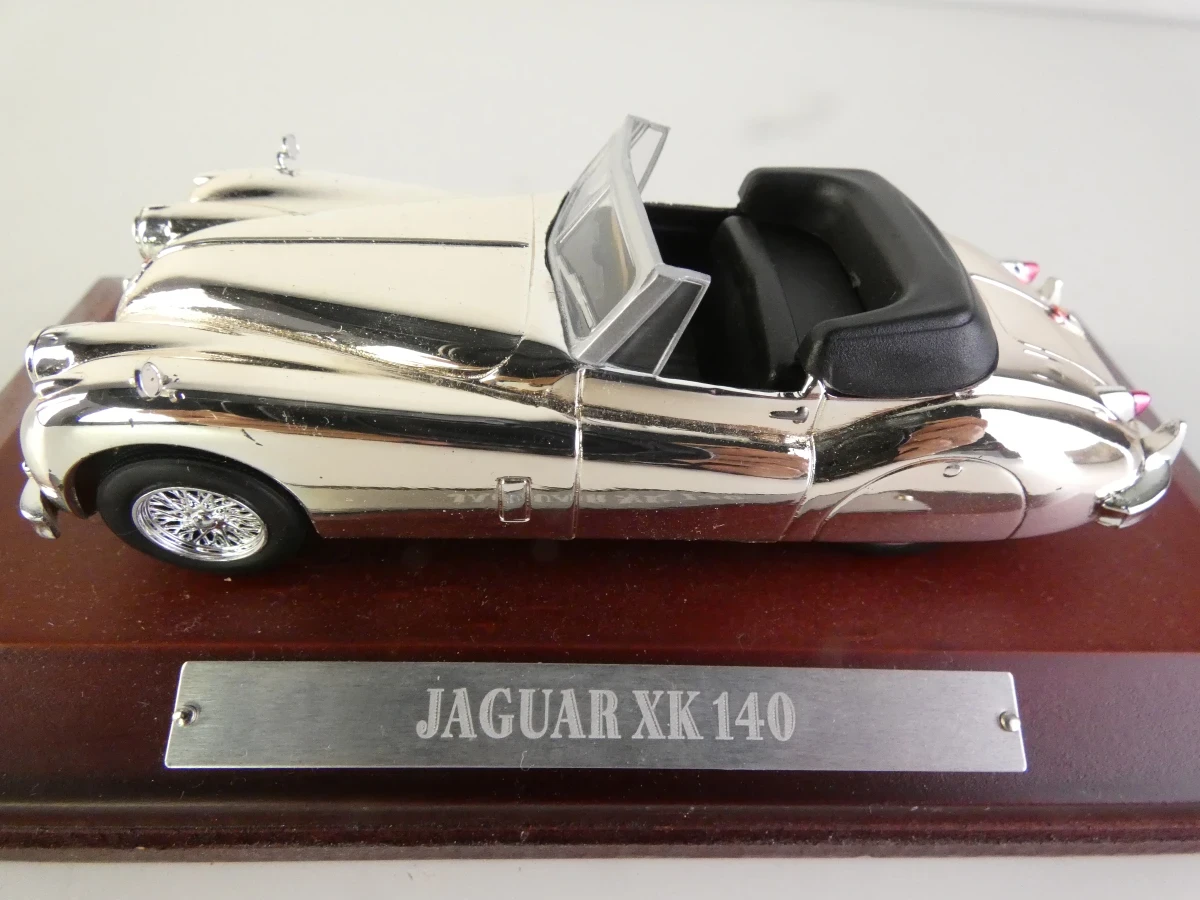Silver Plated Modelauto's - Bugatti, Jaguar & Ferrari (Gelimiteerde Uitgaven) - foto 23
