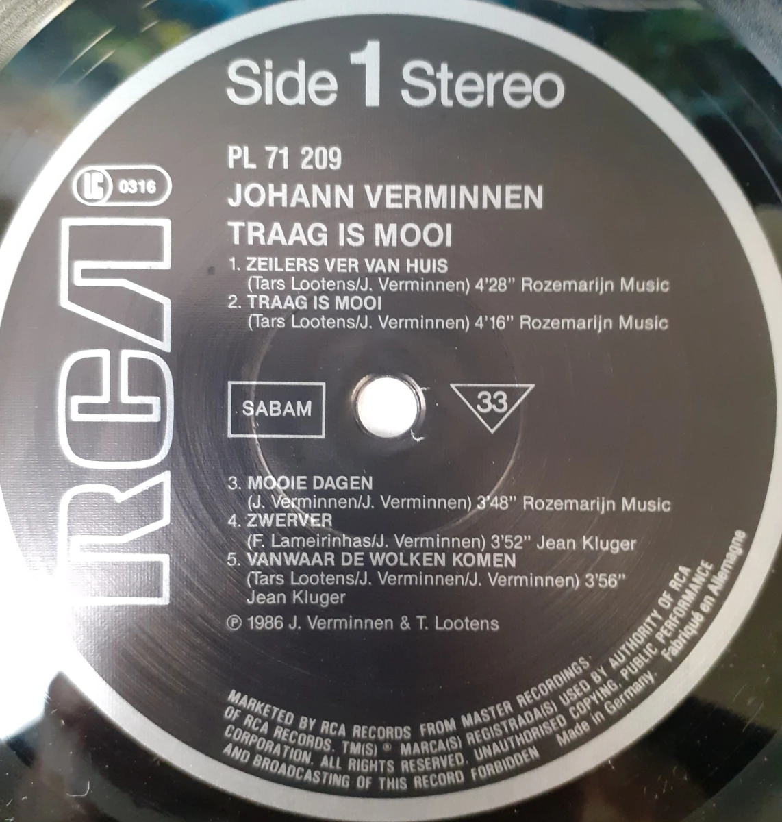 Vinyl: Duo Johan Verminnen albums - foto 10