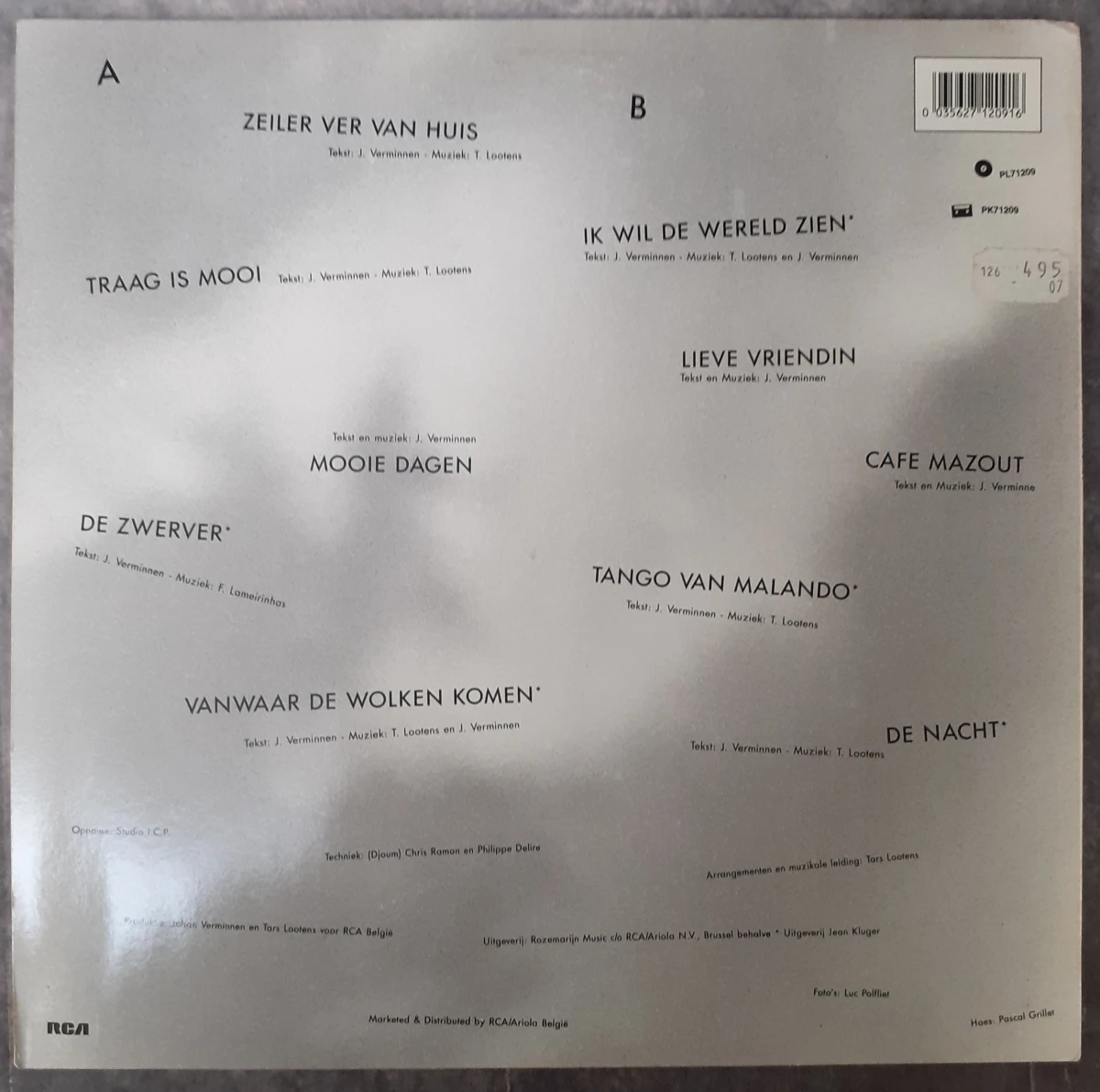Vinyl: Duo Johan Verminnen albums - foto 7