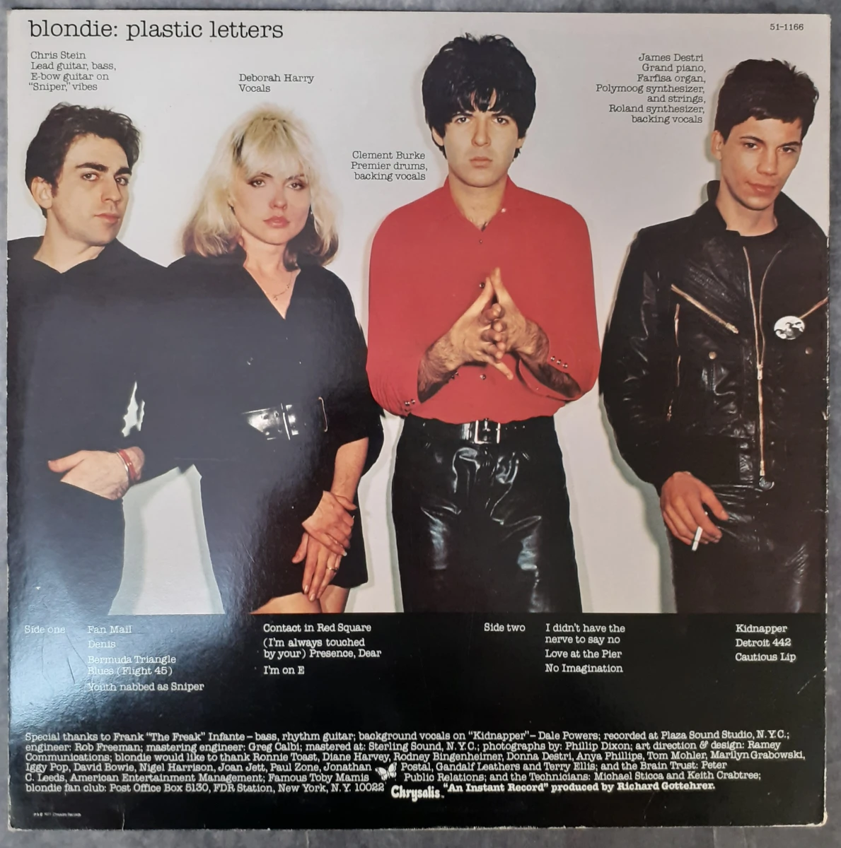 Vinyl: Blondie - Plastic Letters - foto 2