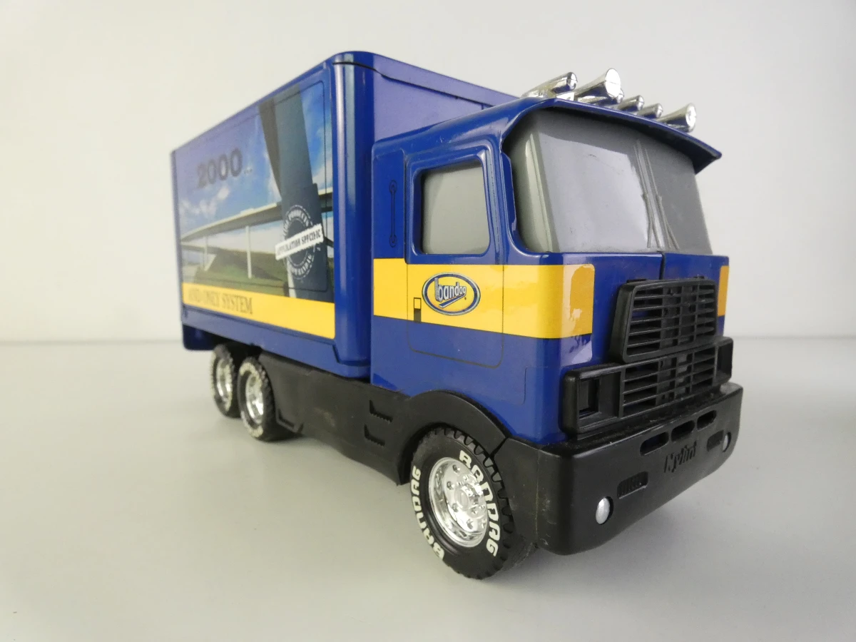 Set van 3 vintage modelvrachtwagens - foto 3