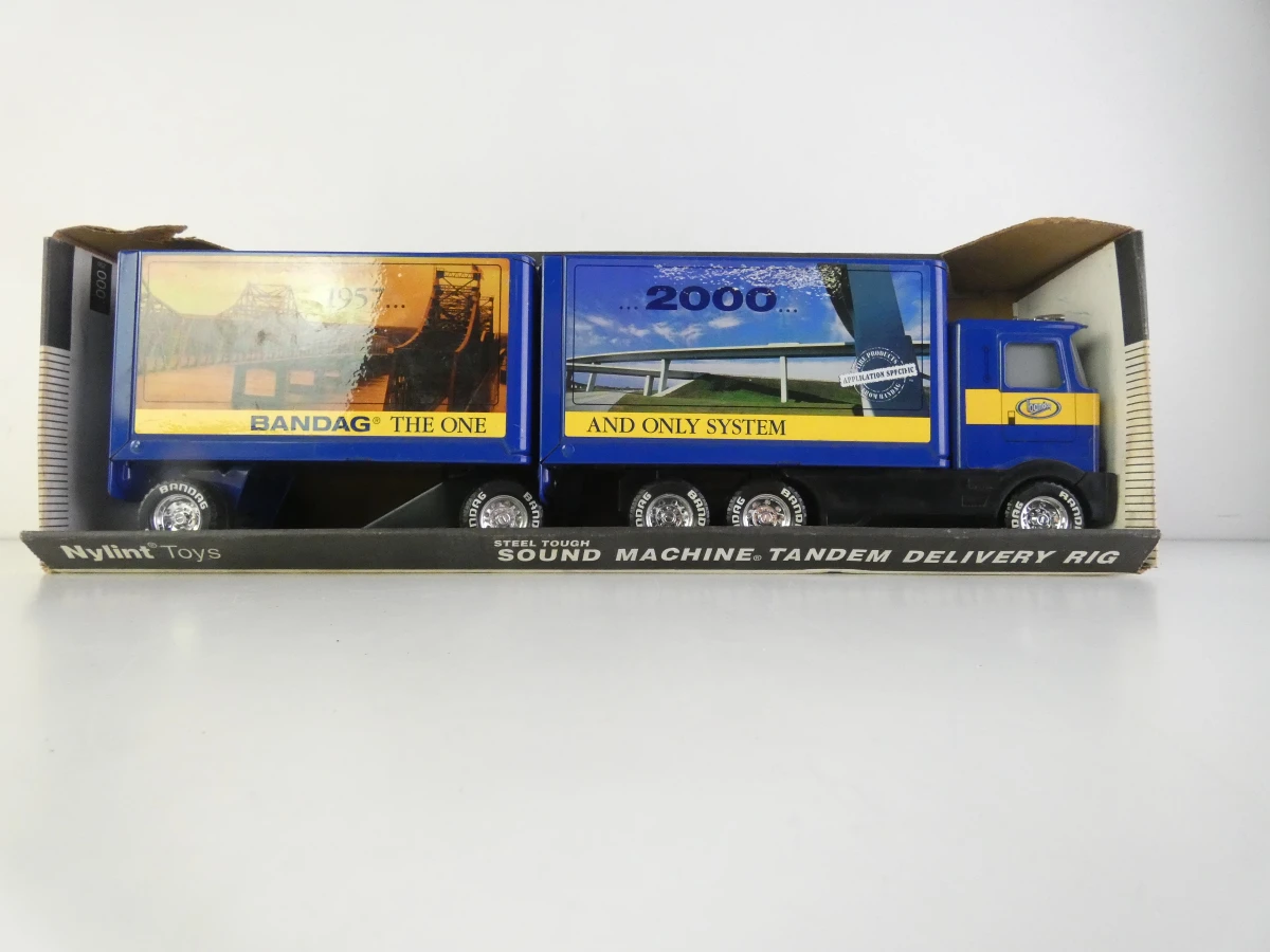 Set van 3 vintage modelvrachtwagens - foto 10