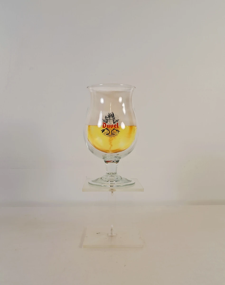 Verzameling Duvel bierglazen met 5 Duvel barmatjes - foto 2