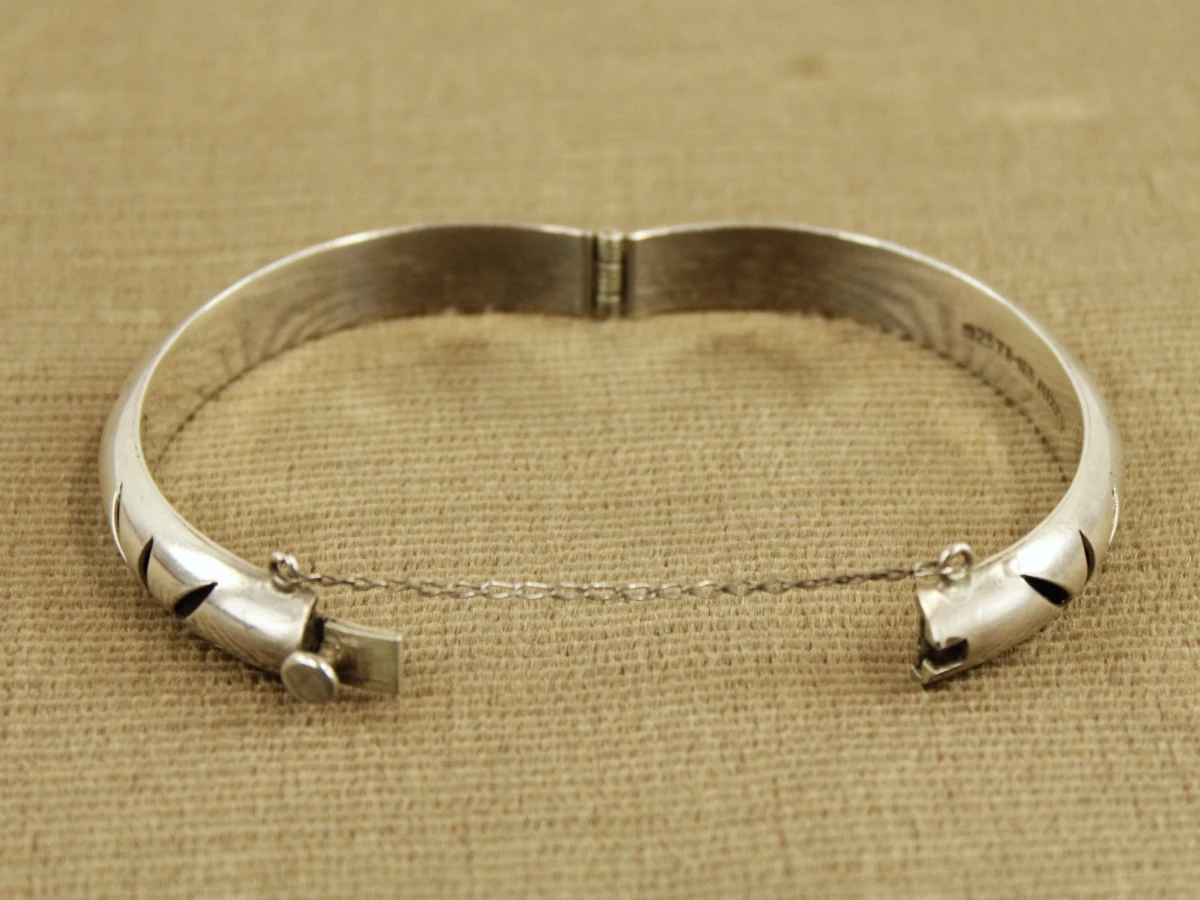 Vintage Mexicaanse sterling zilveren armband Taxco - foto 2