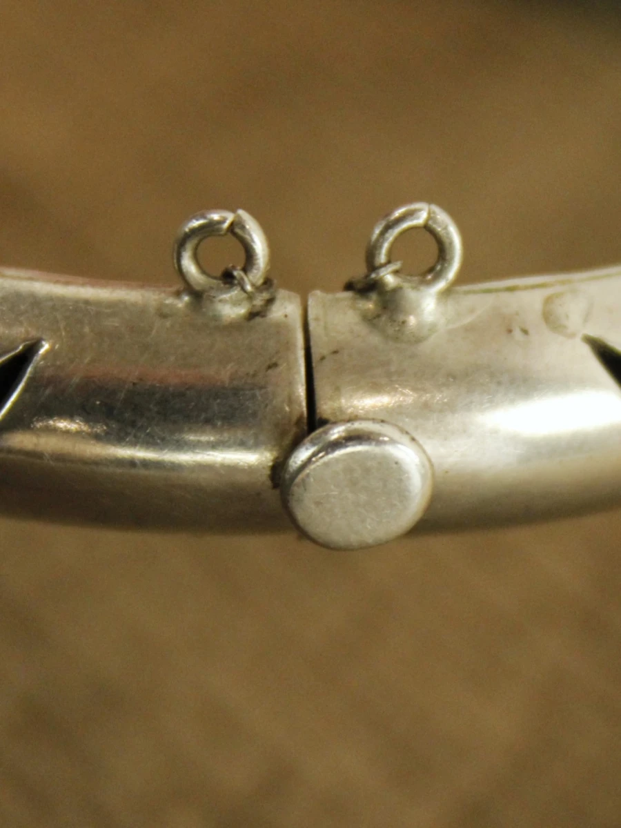 Vintage Mexicaanse sterling zilveren armband Taxco - foto 5