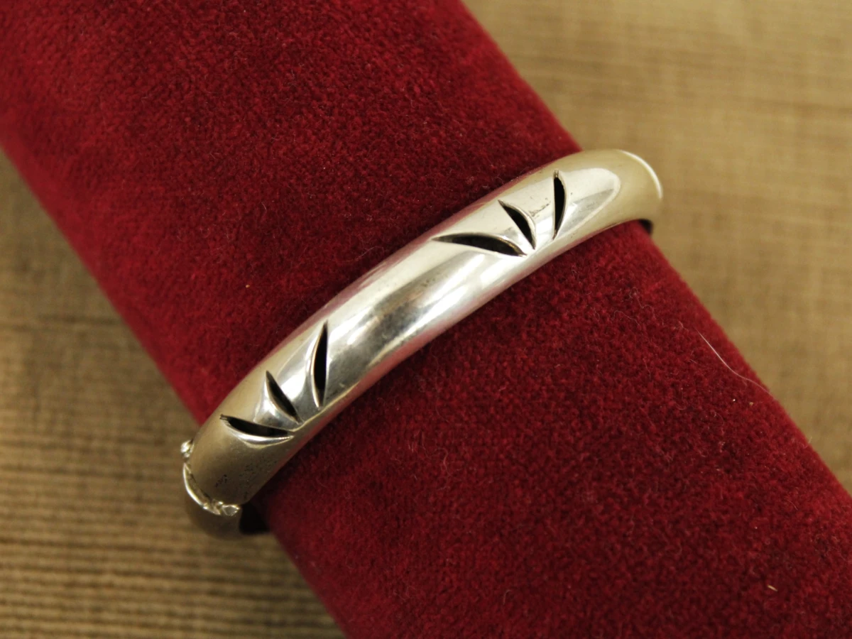 Vintage Mexicaanse sterling zilveren armband Taxco - foto 6