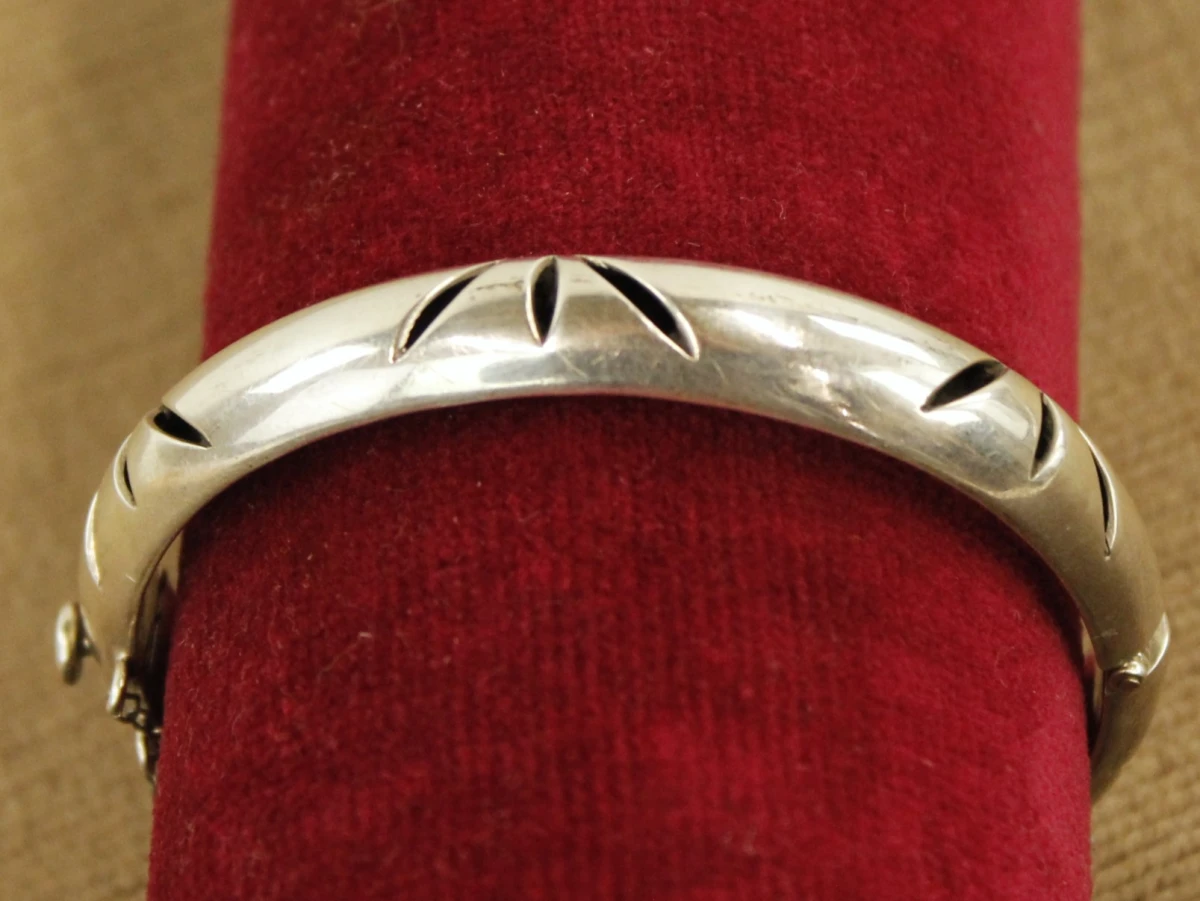 Vintage Mexicaanse sterling zilveren armband Taxco - foto 7