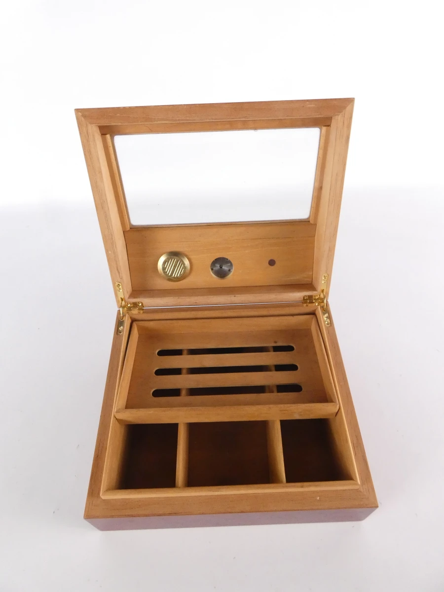 Houten sigarenbevochtiger (humidor) - foto 7