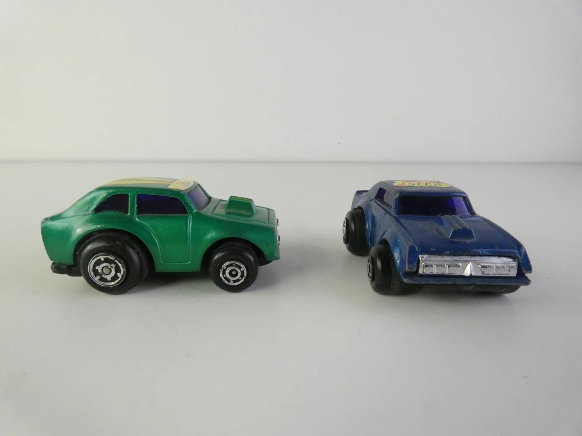 Set van 9 vintage die-cast miniatuurauto's, SECA en Darda - foto 3