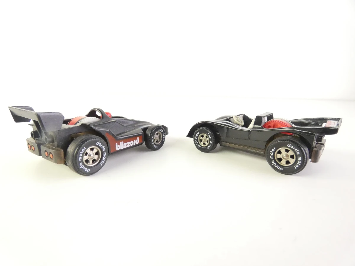 Set van 9 vintage die-cast miniatuurauto's, SECA en Darda - foto 6