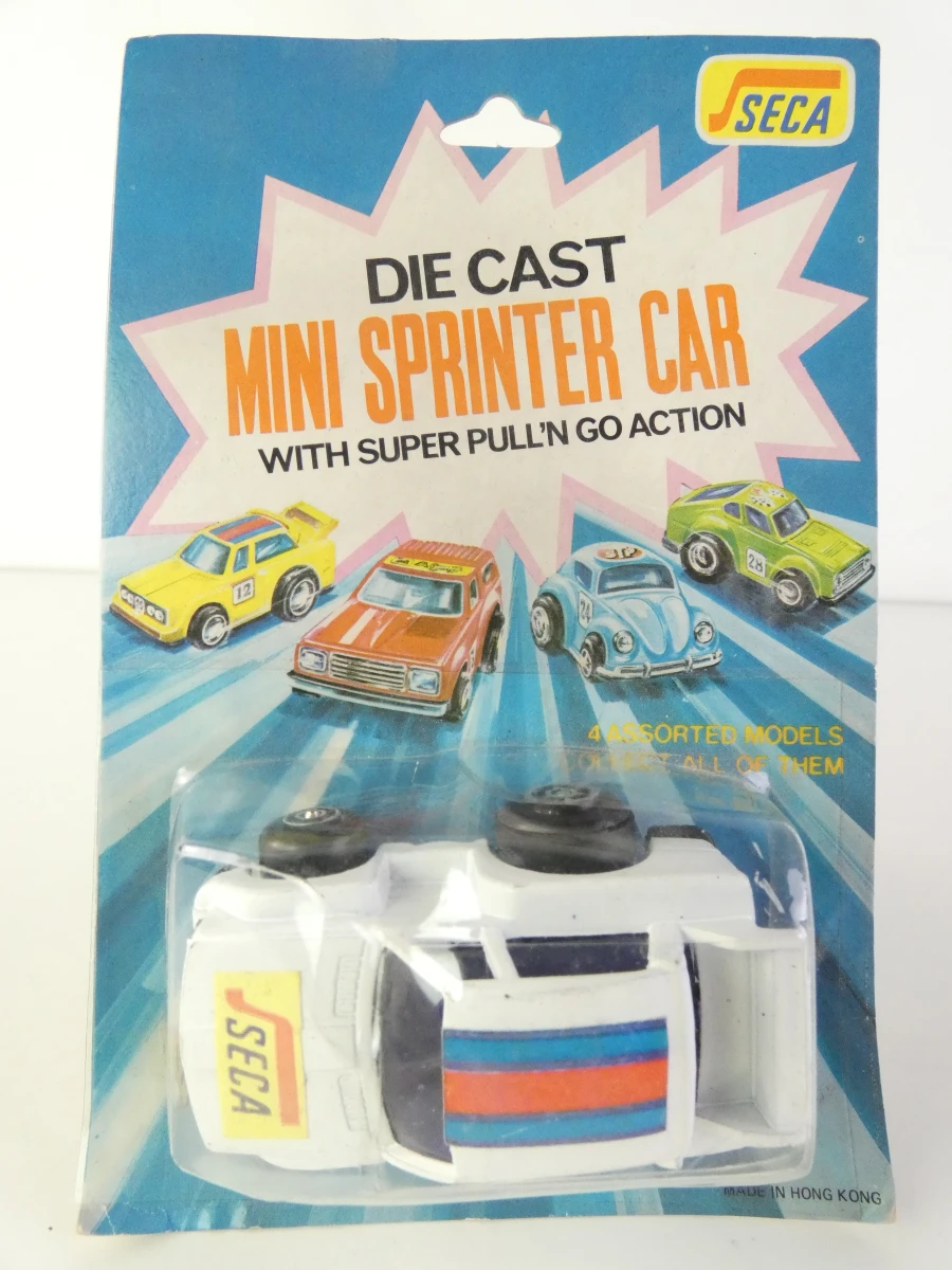 Set van 9 vintage die-cast miniatuurauto's, SECA en Darda - foto 16