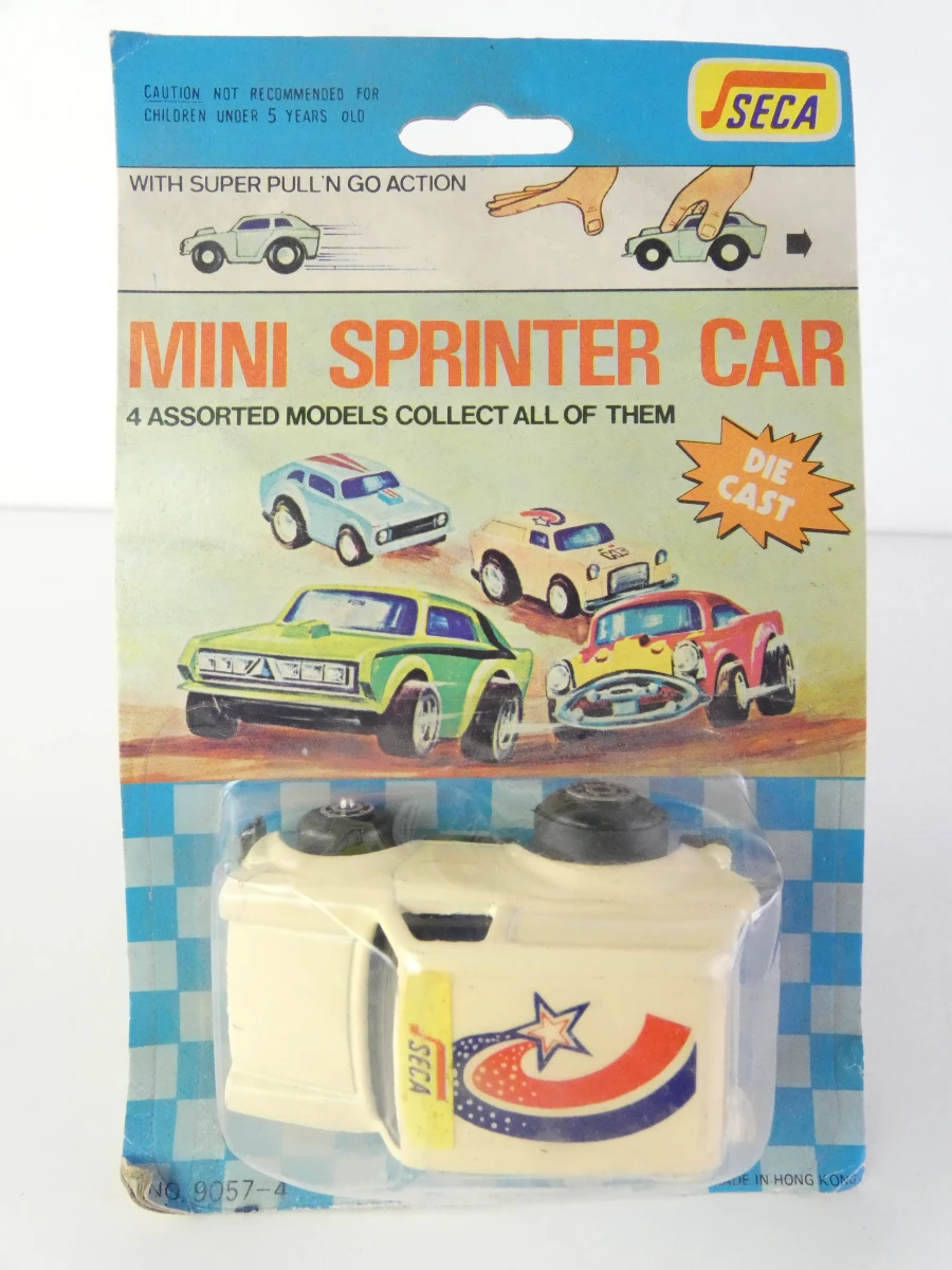 Set van 9 vintage die-cast miniatuurauto's, SECA en Darda - foto 19