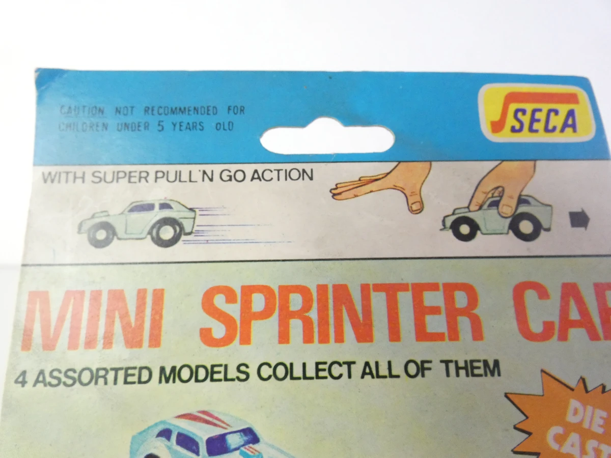 Set van 9 vintage die-cast miniatuurauto's, SECA en Darda - foto 20
