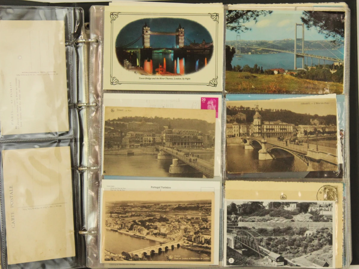 Verzameling oude postkaarten in 5 albums - verschillende thema's - foto 5