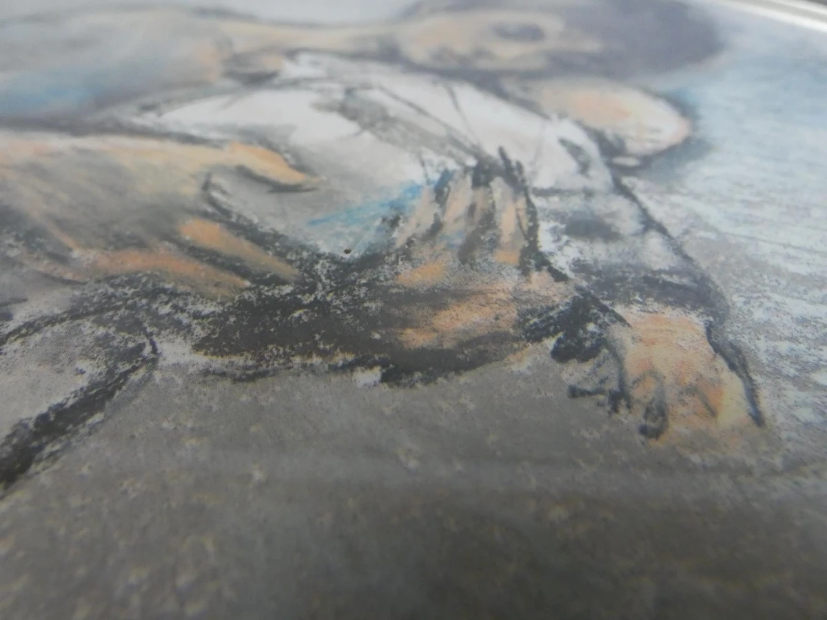 Ingelijste kunstprint / litho - genummerd en gesigneerd "Sadeleer" - foto 8