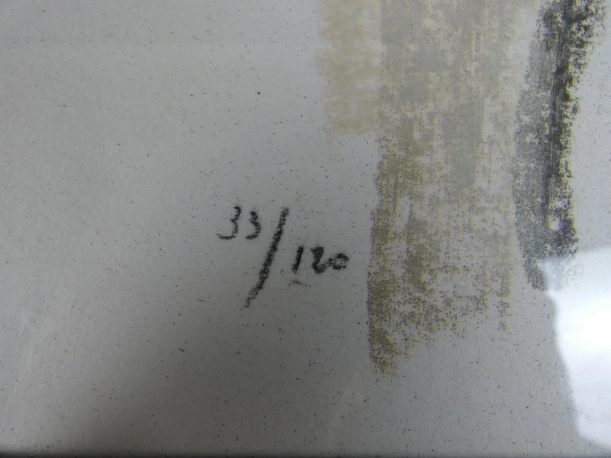 Ingelijste kunstprint / litho - genummerd en gesigneerd "Sadeleer" - foto 4
