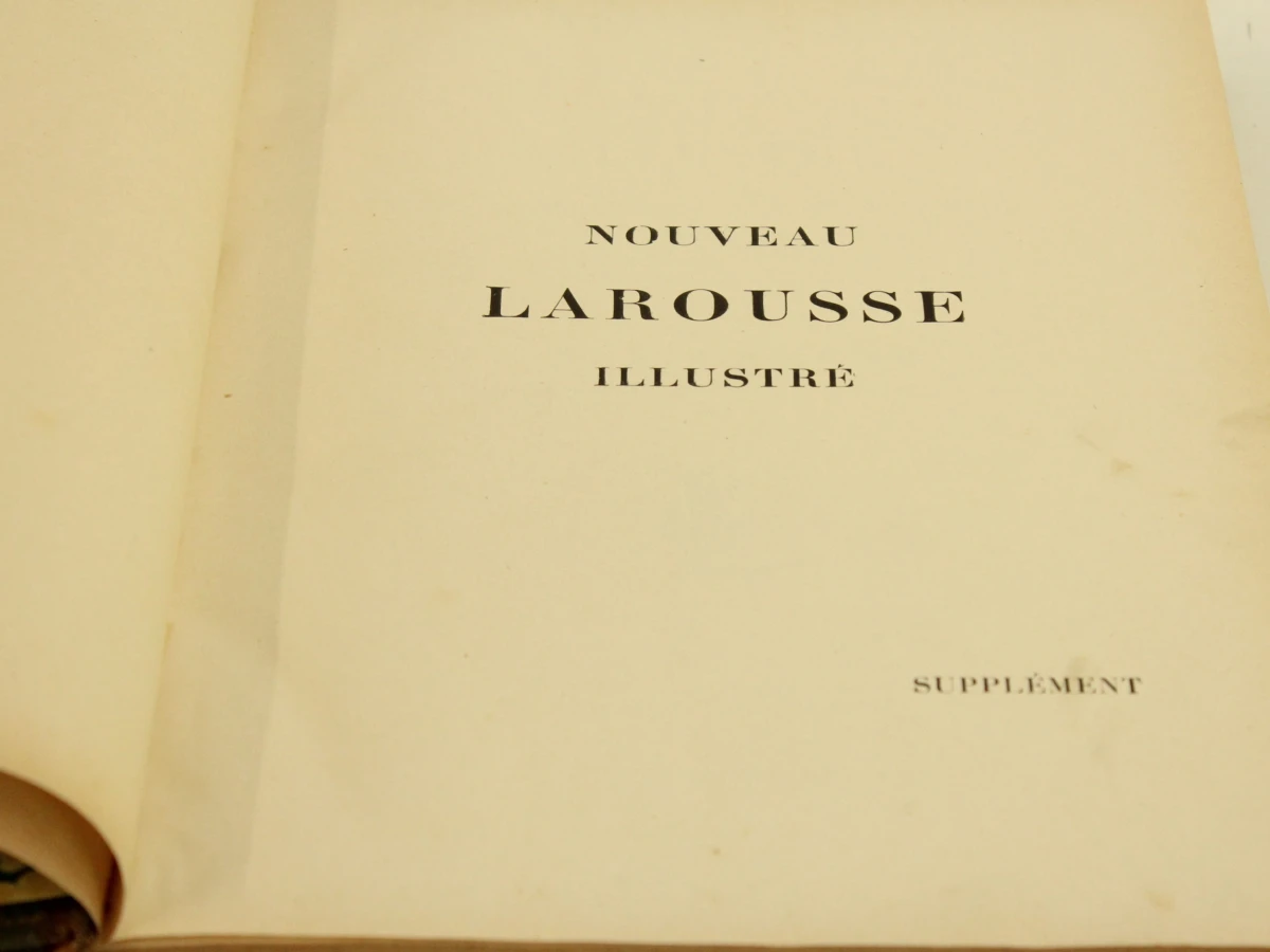 Lot van 14 antieke  Larousse Mensuel Illustré encyclopedieboeken - foto 8