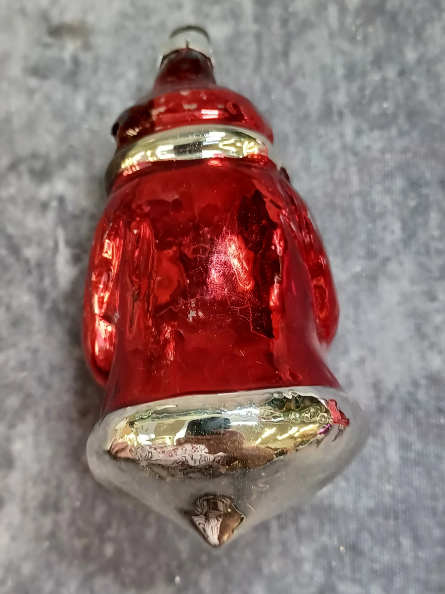 Unieke set van 6 vintage glazen kerstfiguren - foto 11