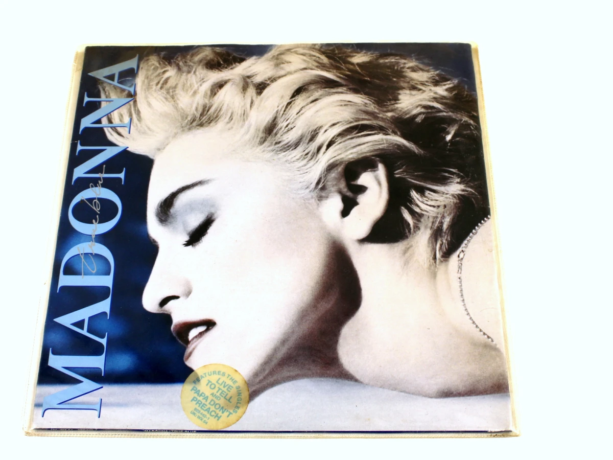 Madonna - True Blue LP – kavel bij De Kringwinkel, Dilsen