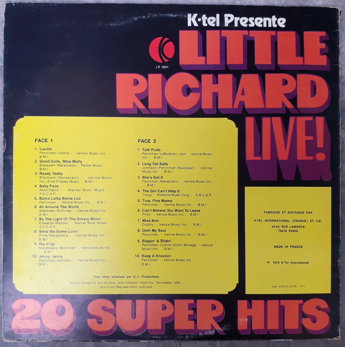 Vinyl: Little Richard - Live! - foto 2