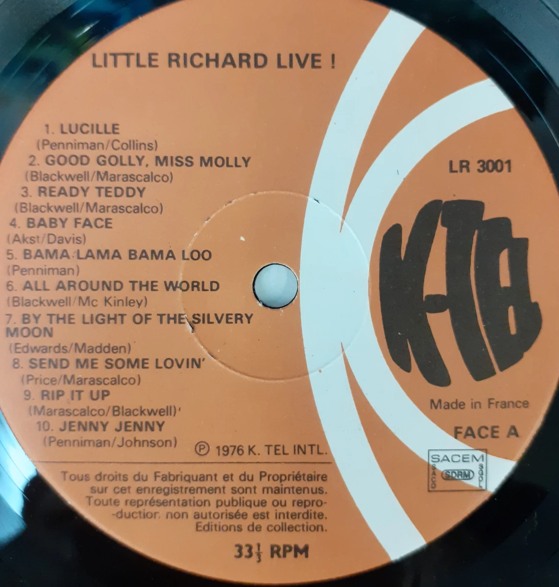 Vinyl: Little Richard - Live! - foto 3