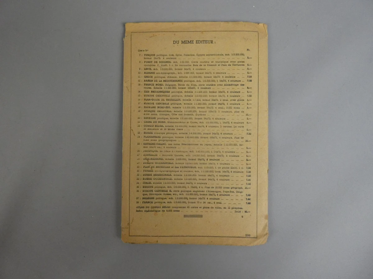 Landkaart van Rusland (USSR) uit 1941 - foto 2